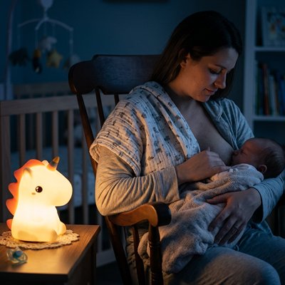 Veilleuse bébé rechargeable