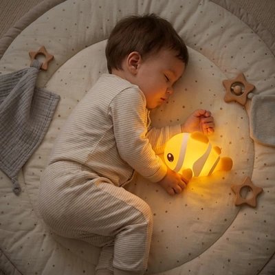 Veilleuse bébé silicone
