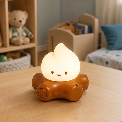 Veilleuse bruit blanc goutte sur bois