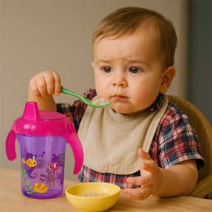 Verre pour bebe violet océan